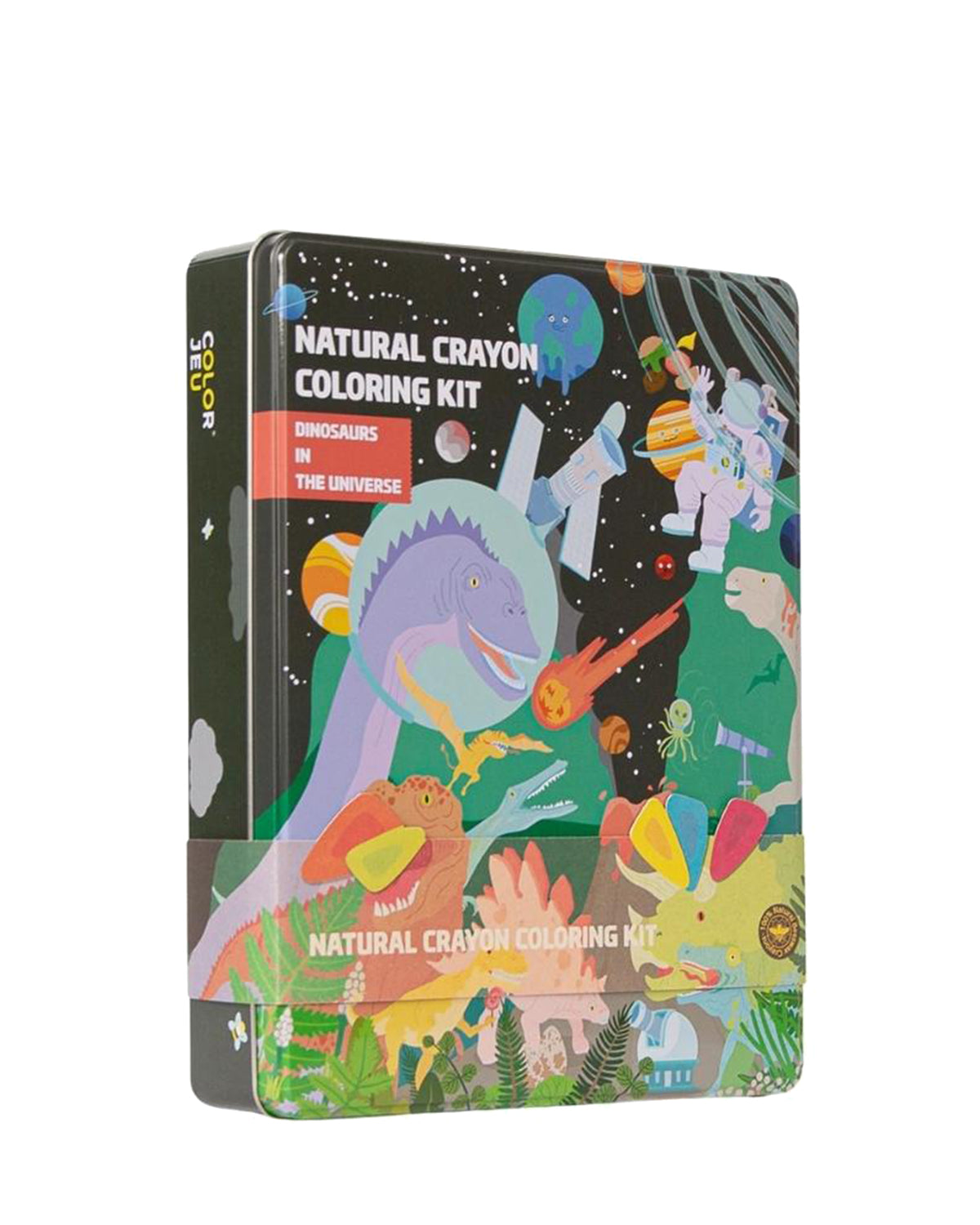 Coloring Kit Party Set Dinosaurs In The Universe