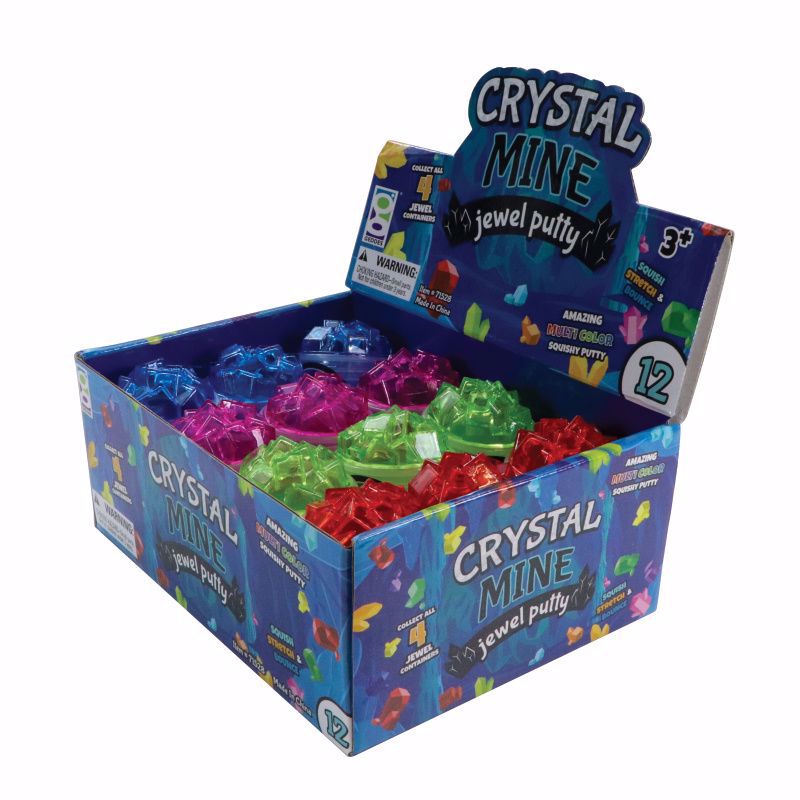 Crystal Mine Jewel Putty - 12 Per Display