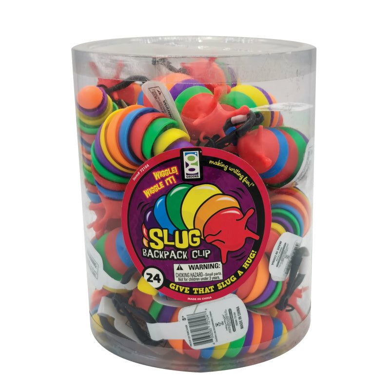 Fidget Slug Keychain - 24 Per Tub