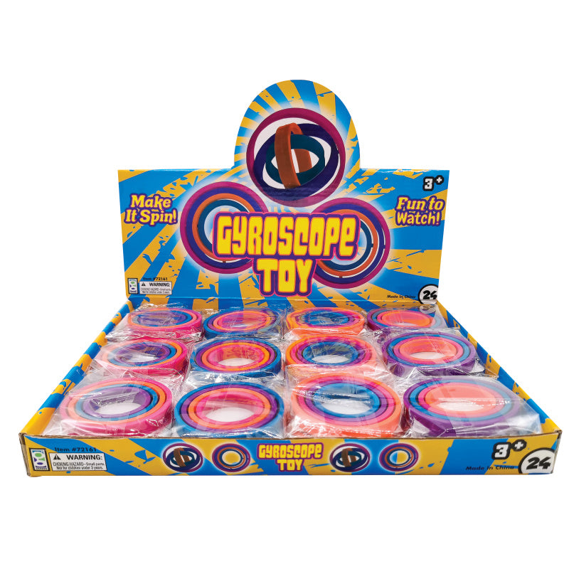 Gyroscope Toy - 24 Per Display
