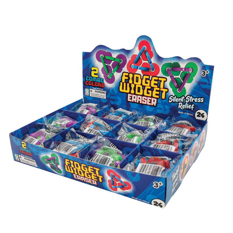 Fidget Widget Eraser - 24 Per Display
