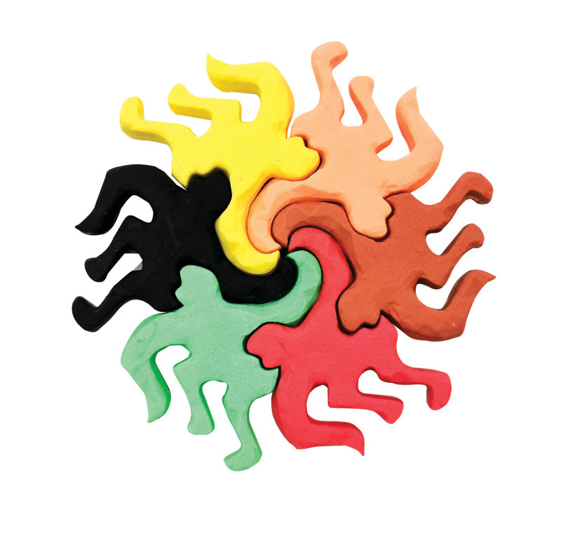 Big Foot Puzzle Erasers - 24 Per Display