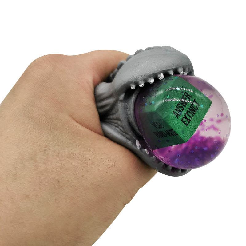 Dino Head Stress Ball - 12 Per Display