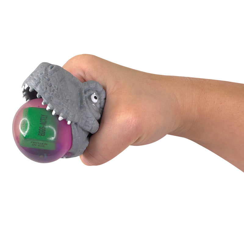 Dino Head Stress Ball - 12 Per Display