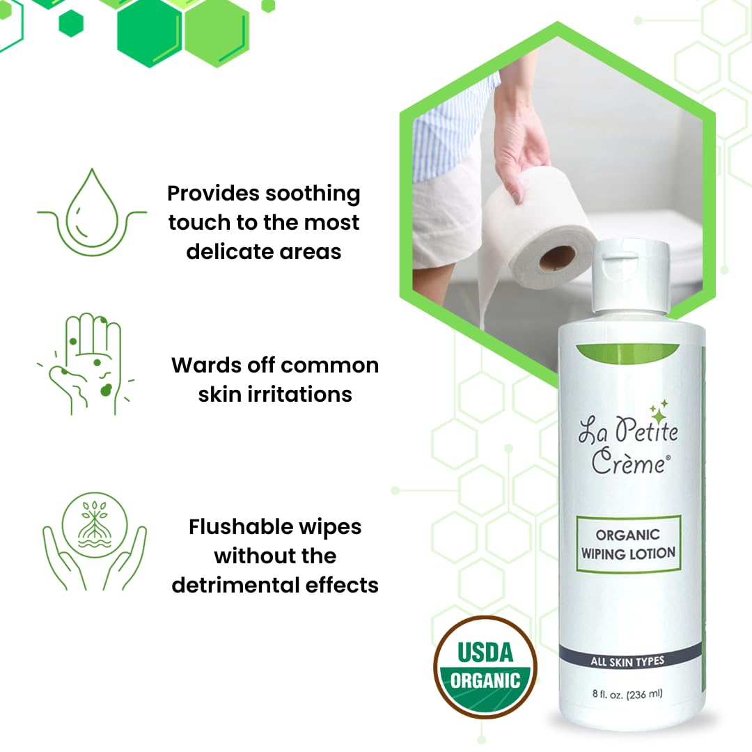 Organic Wiping Lotion For Adults