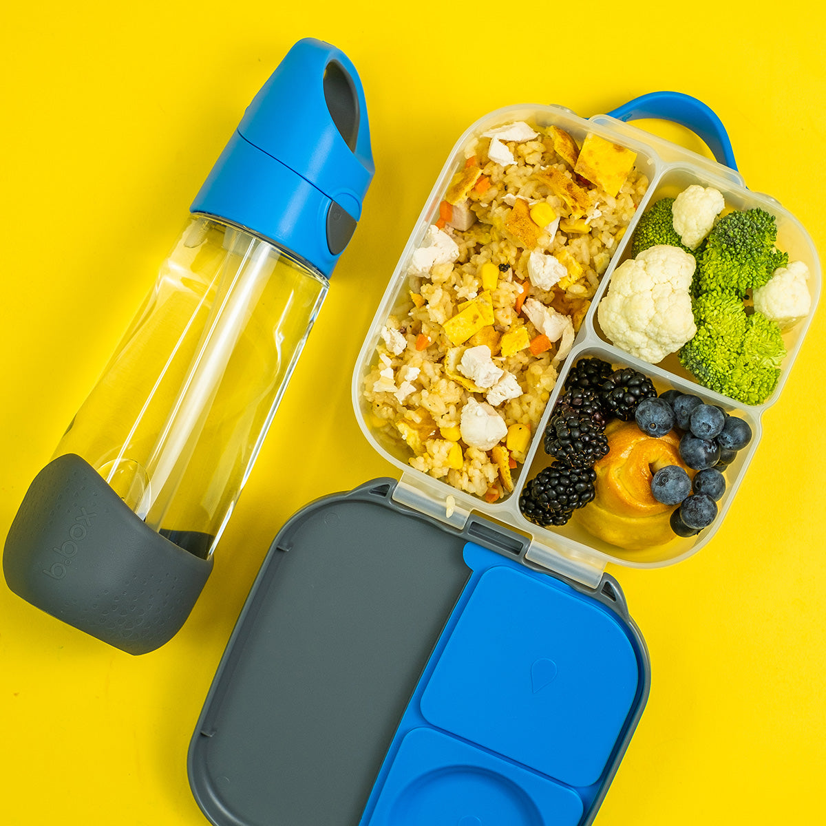 Lunch Time 3-pack - Blue Slate