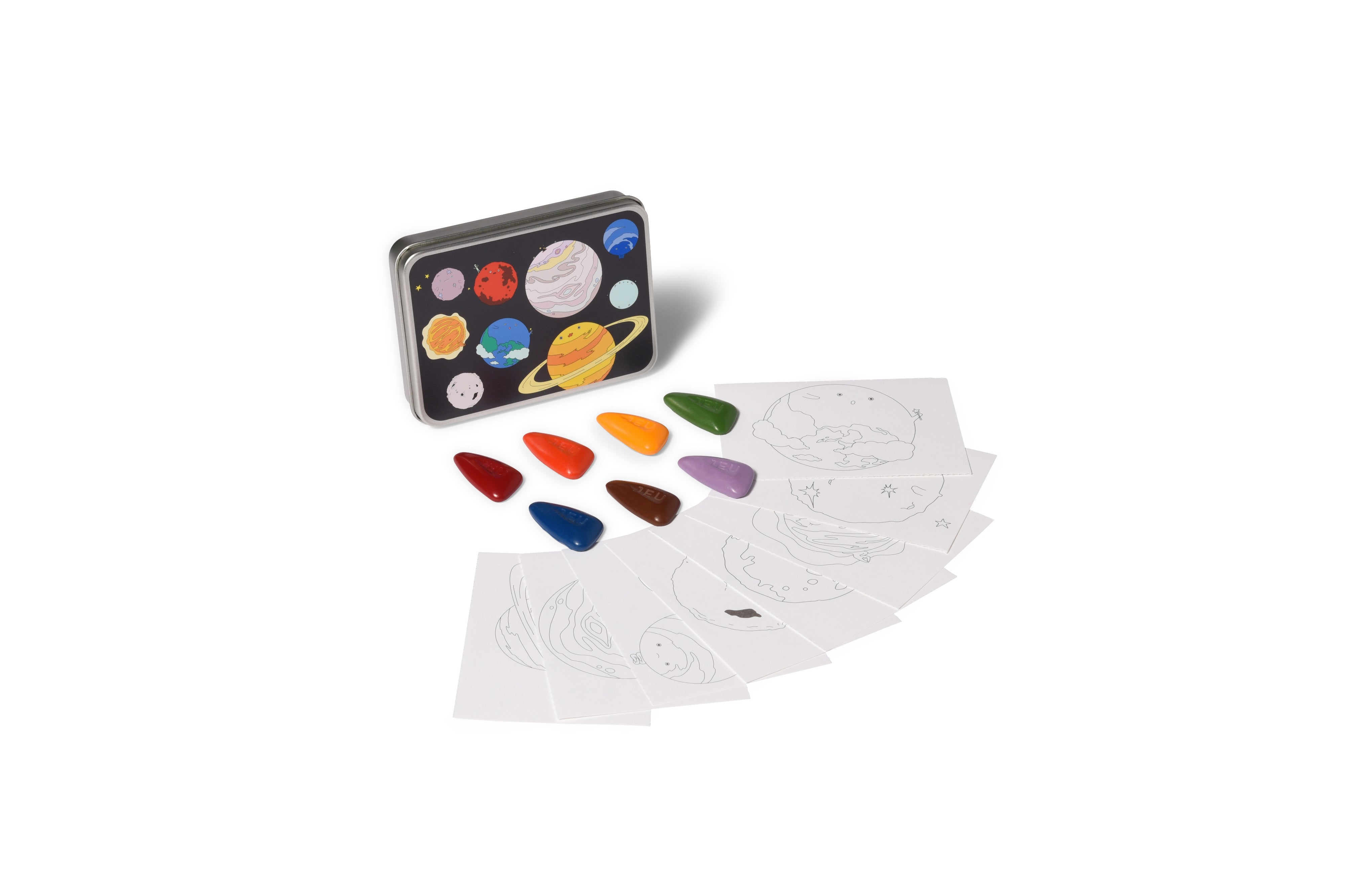 Coloring Kit - 5 Units In Set - Solar System Small