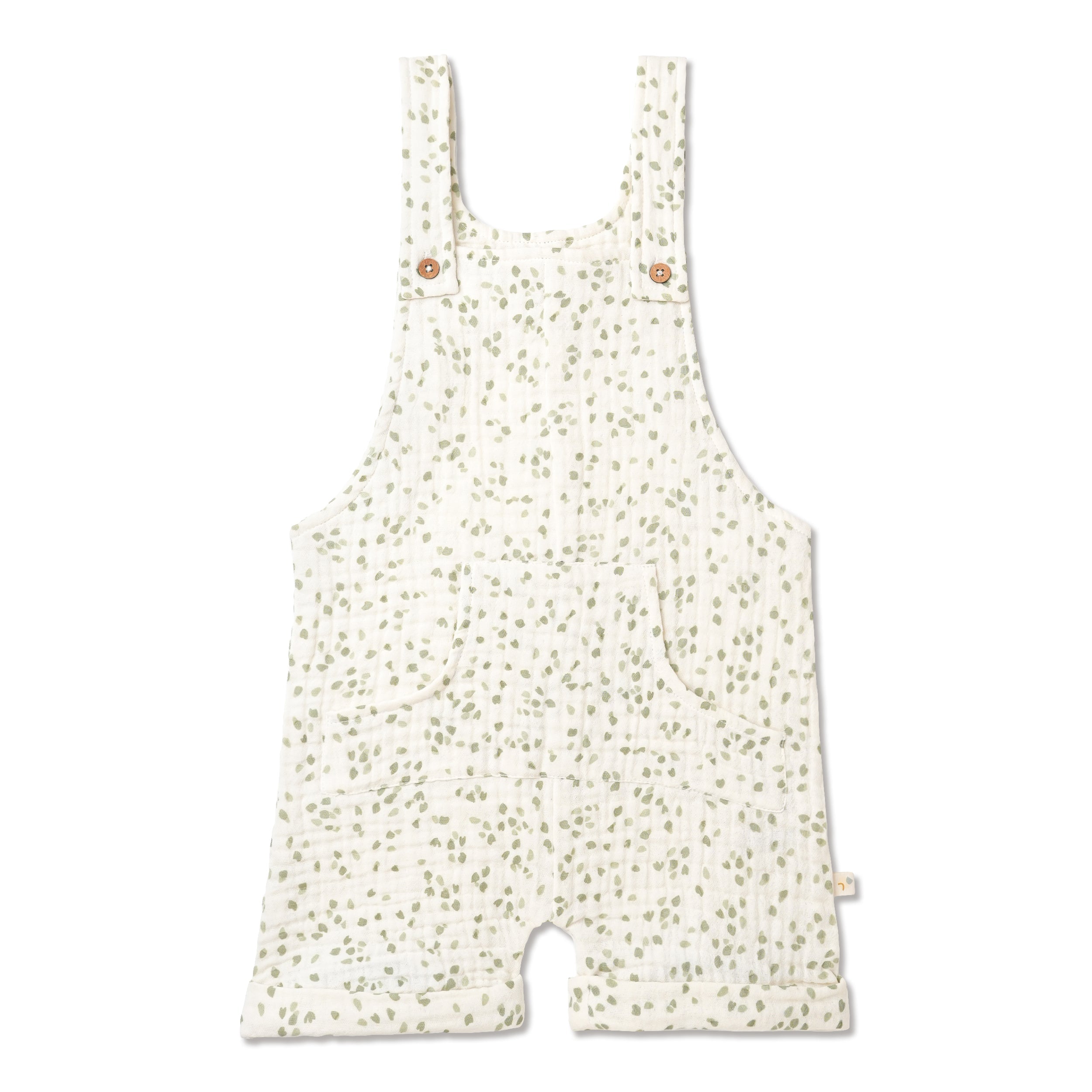 Organic Shortalls - Petals