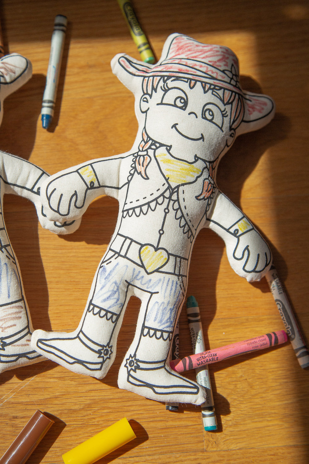 Color And Play Doll - Cowgirl