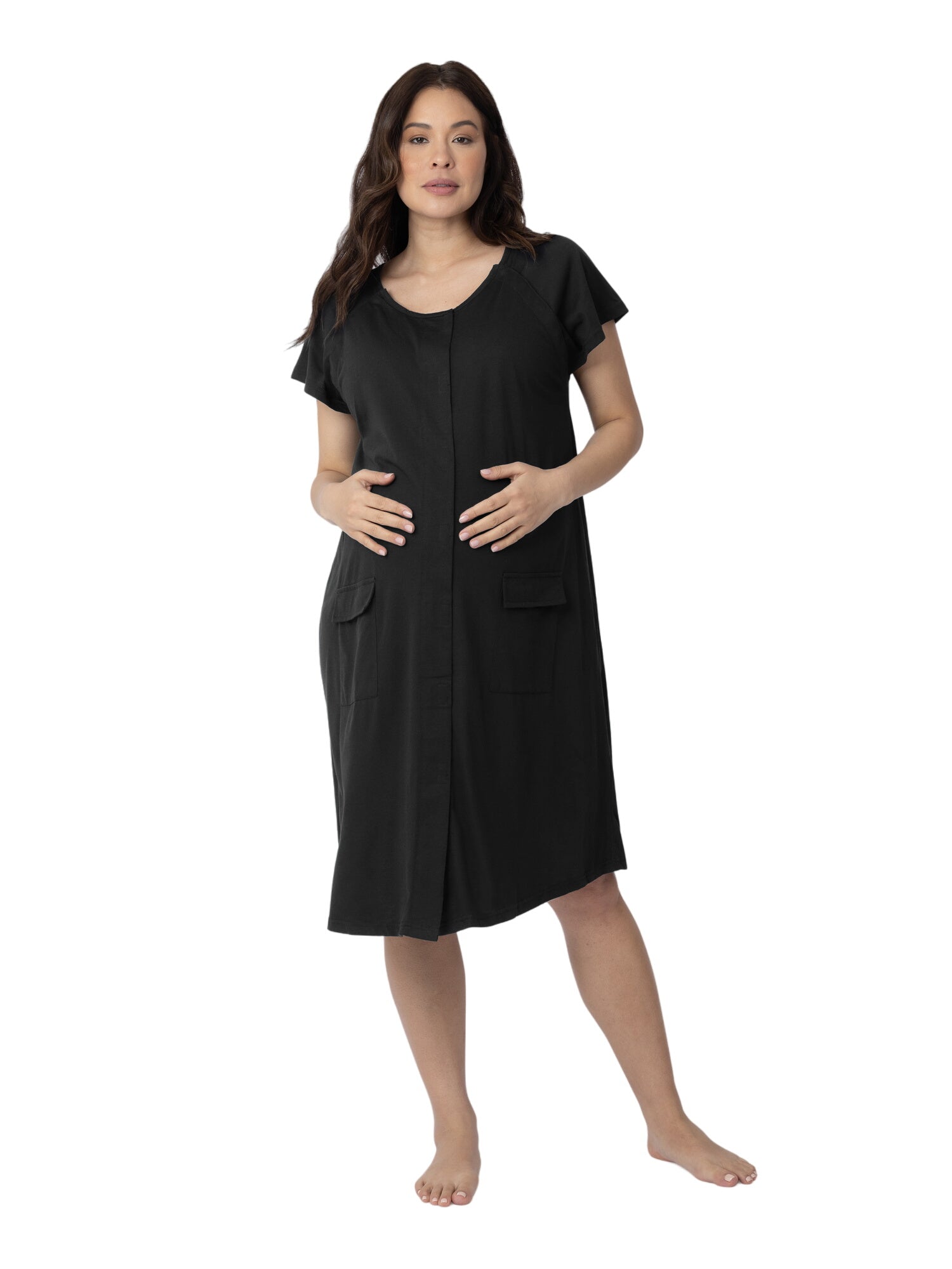 Universal Labor & Delivery Gown | Black
