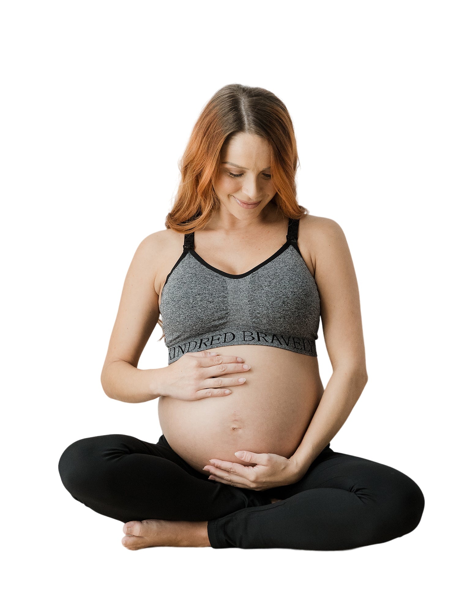 Sublime® Nursing Sports Bra | Heather Grey