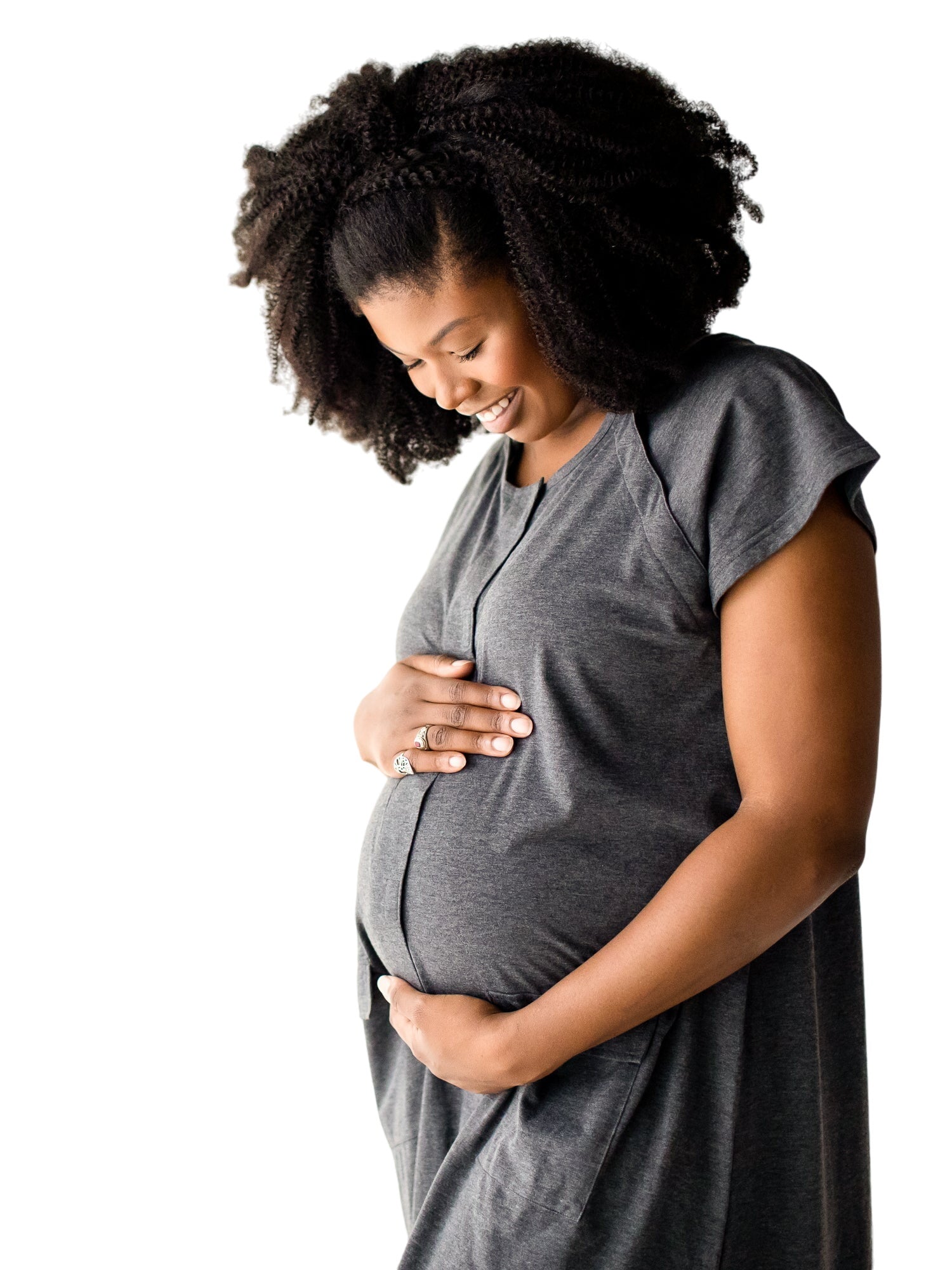 Universal Labor & Delivery Gown | Grey Heather