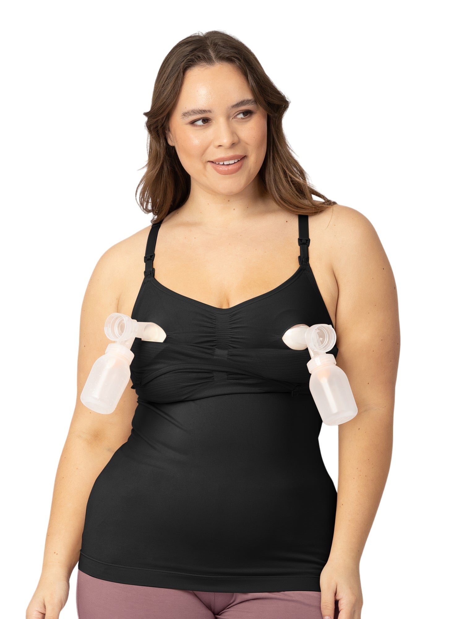 Sublime® Hands-free Pumping & Nursing Tank | Black