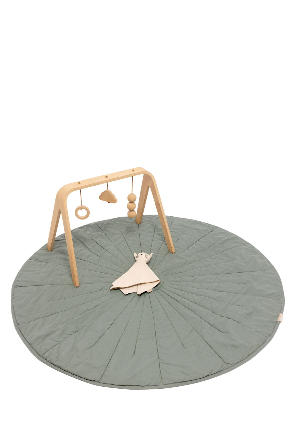 Acadian/dove - Linen Quilted Playmat