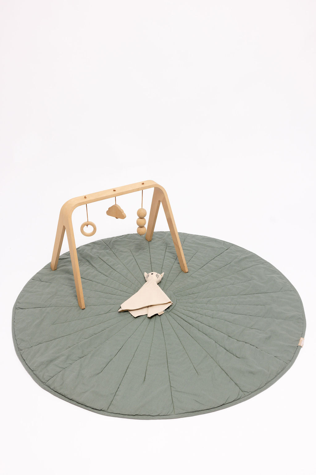 Acadian/dove - Linen Quilted Playmat