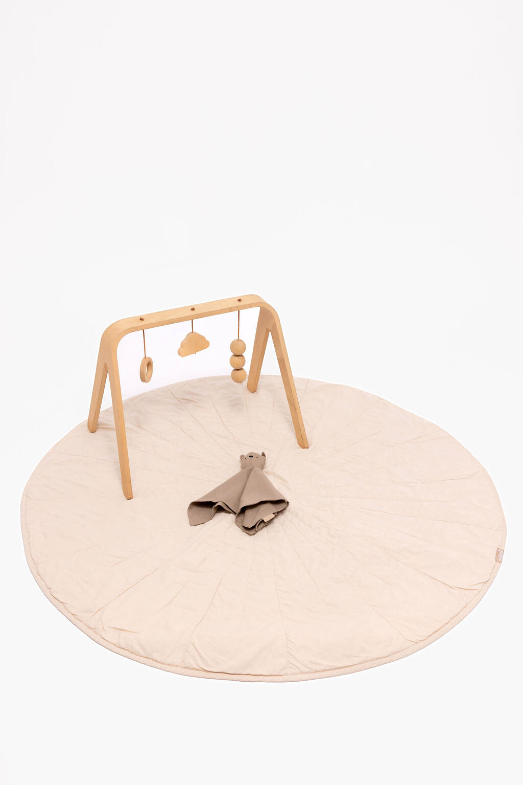 Sparrow/desert Lark - Linen Quilted Playmat