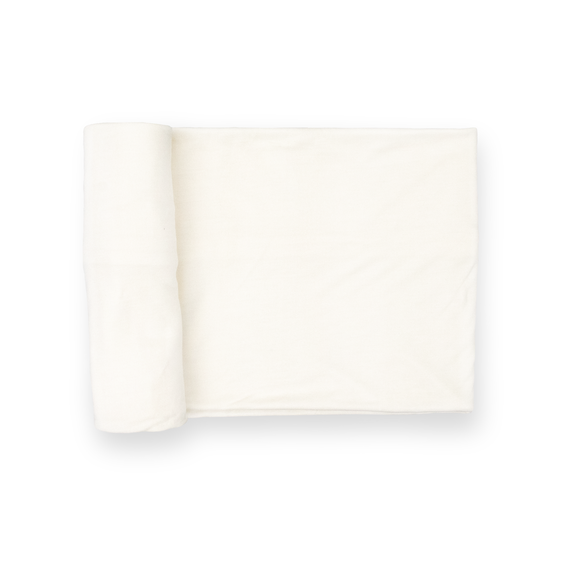 Stretch Knit Swaddle Blanket - White