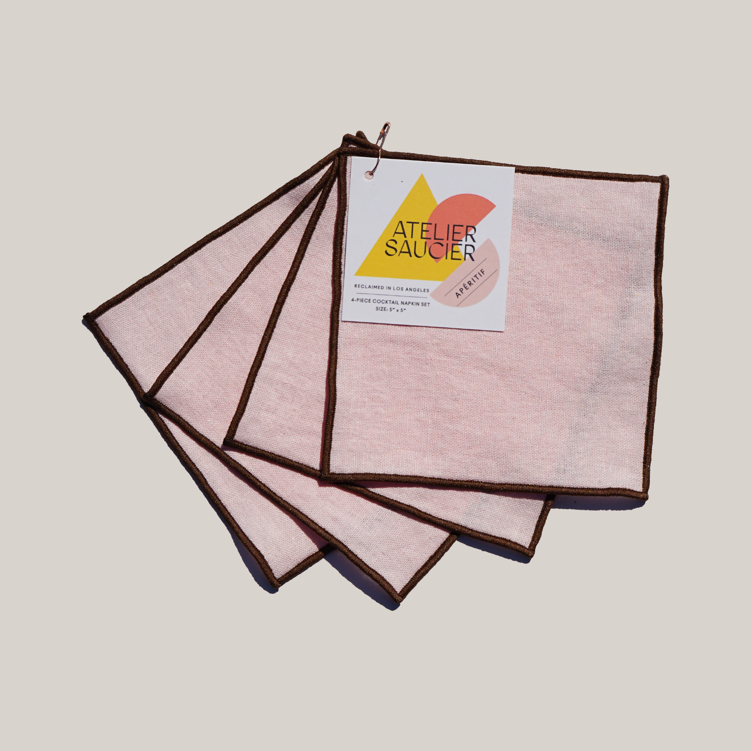 Neapolitan Cocktail Napkins | Set Of 4