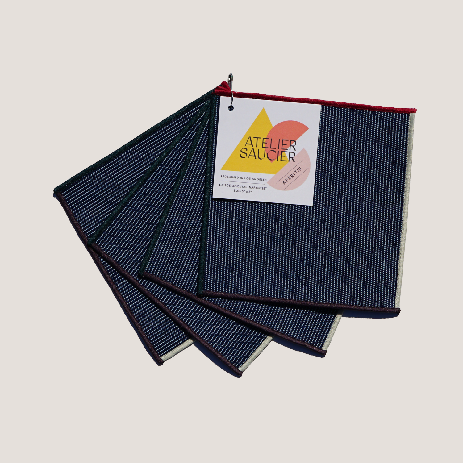 Moonstone Cocktail Napkins | Set Of 4