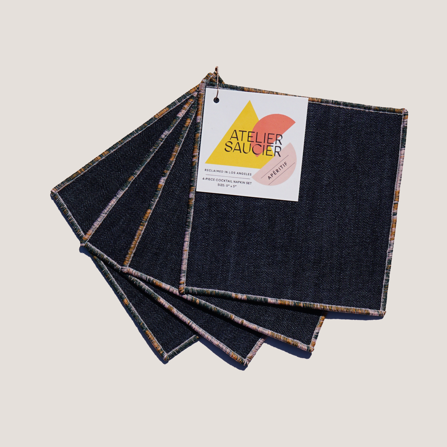 Chroma Cocktail Napkins | Set Of 4