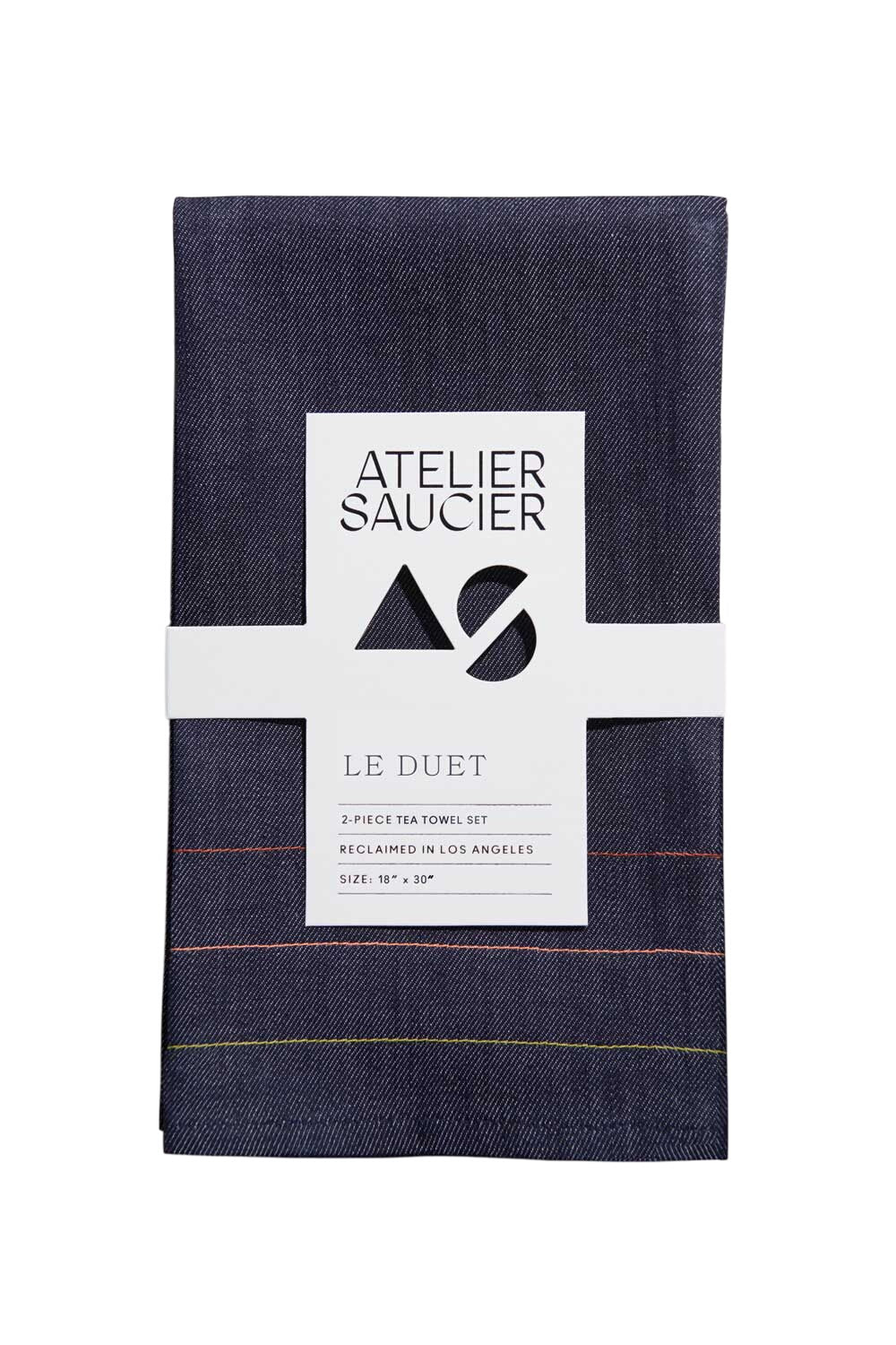 Denim Jewel Tea Towels | Set Of 2