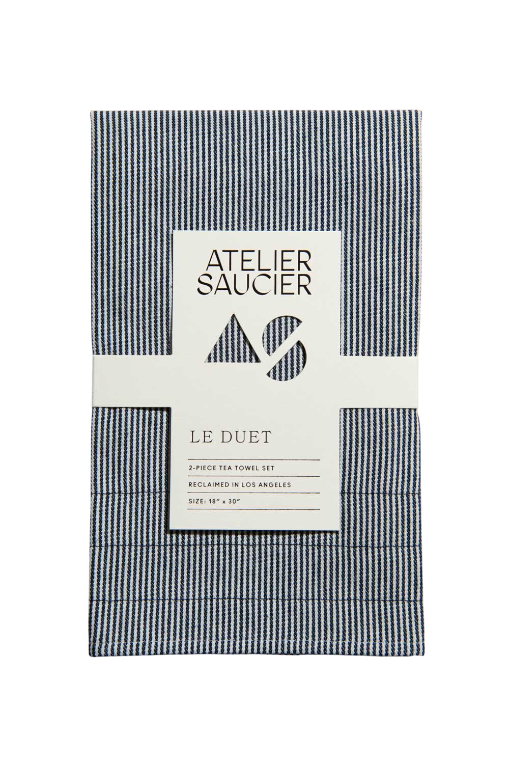 Hickory Stripe Tea Towels | Set Of 2