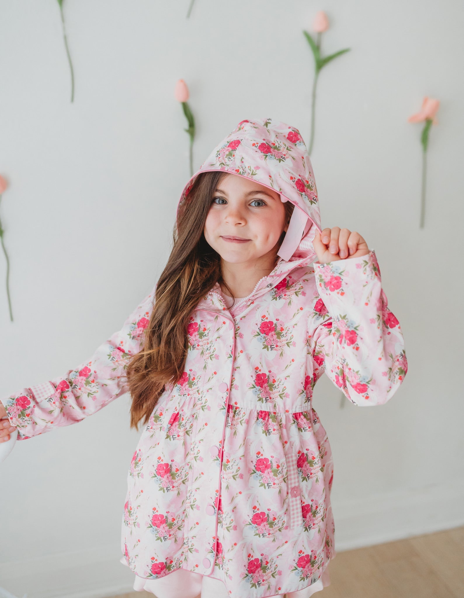 *preorder* Floral Finery Raincoat
