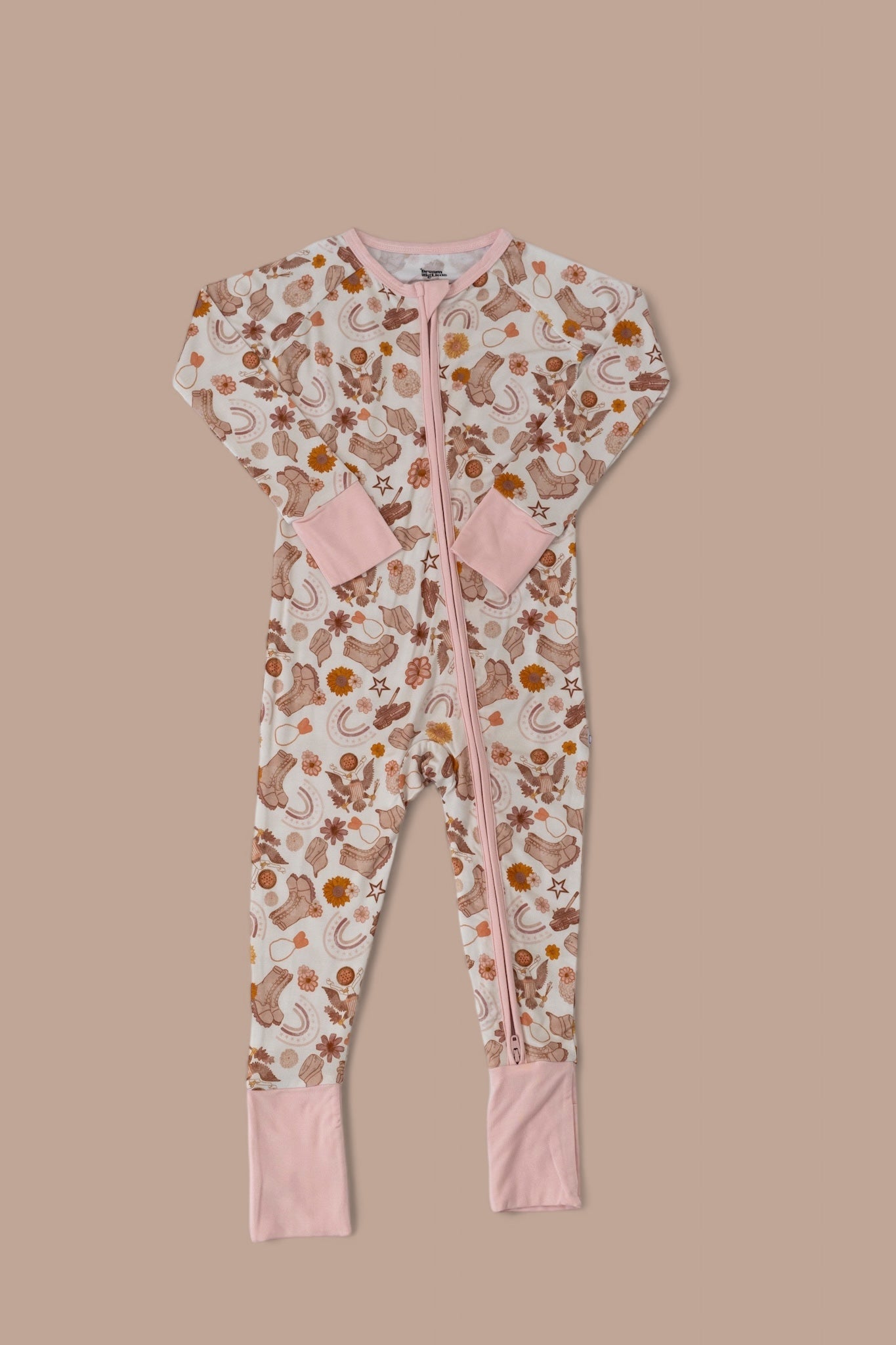 Flowers And Boots Dream Romper