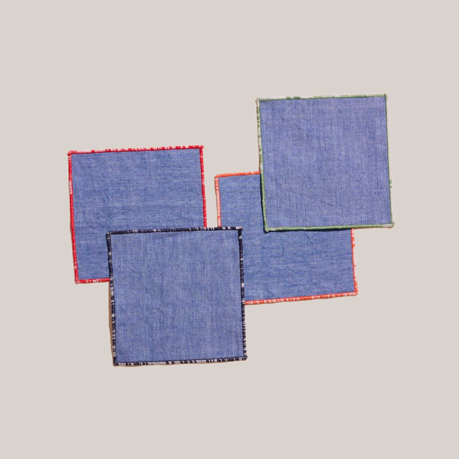 Beach Ball Cocktail Napkins | Set Of 4