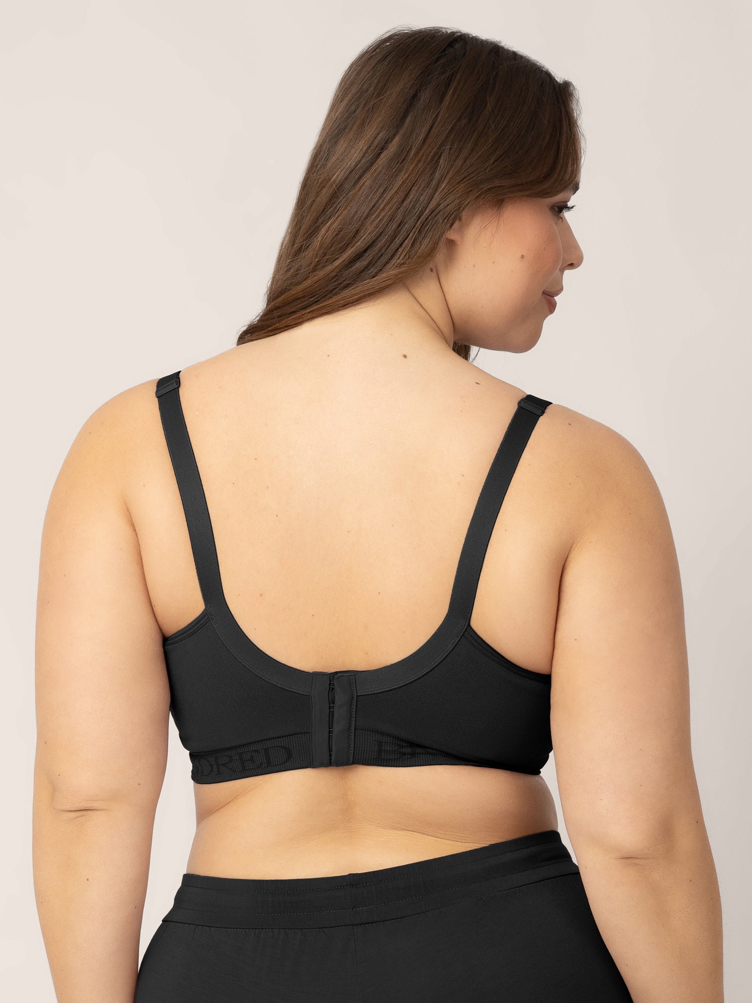 Signature Sublime® Contour Hands-free Pumping & Nursing Bra | Black