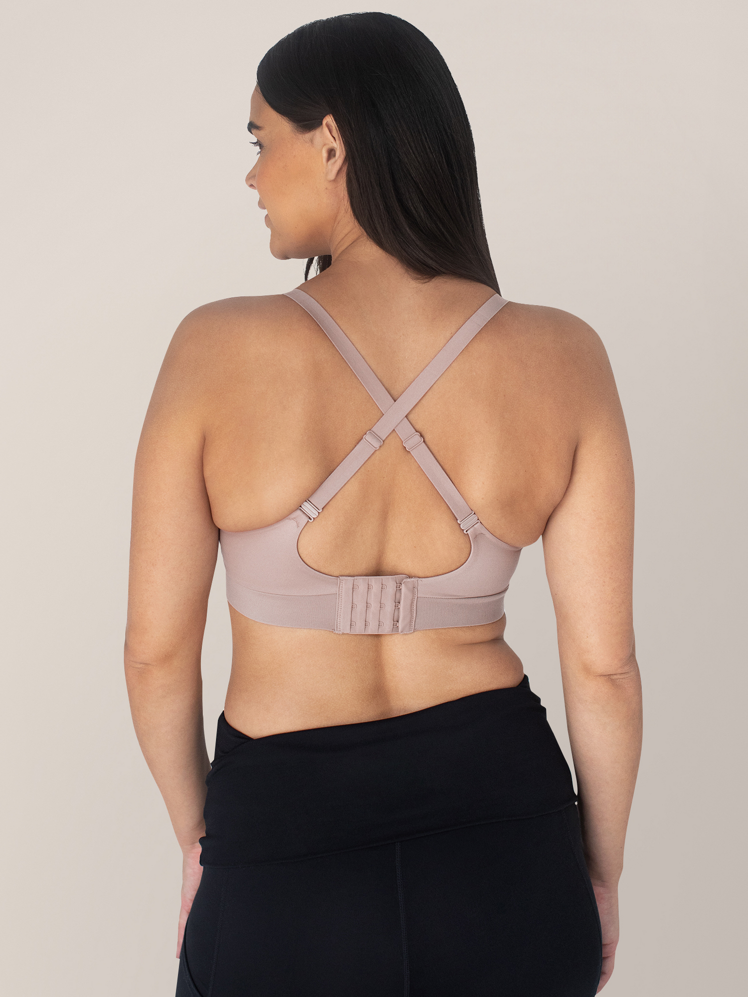 Minimalist Hands-free Pumping & Nursing Bra | Lilac Stone