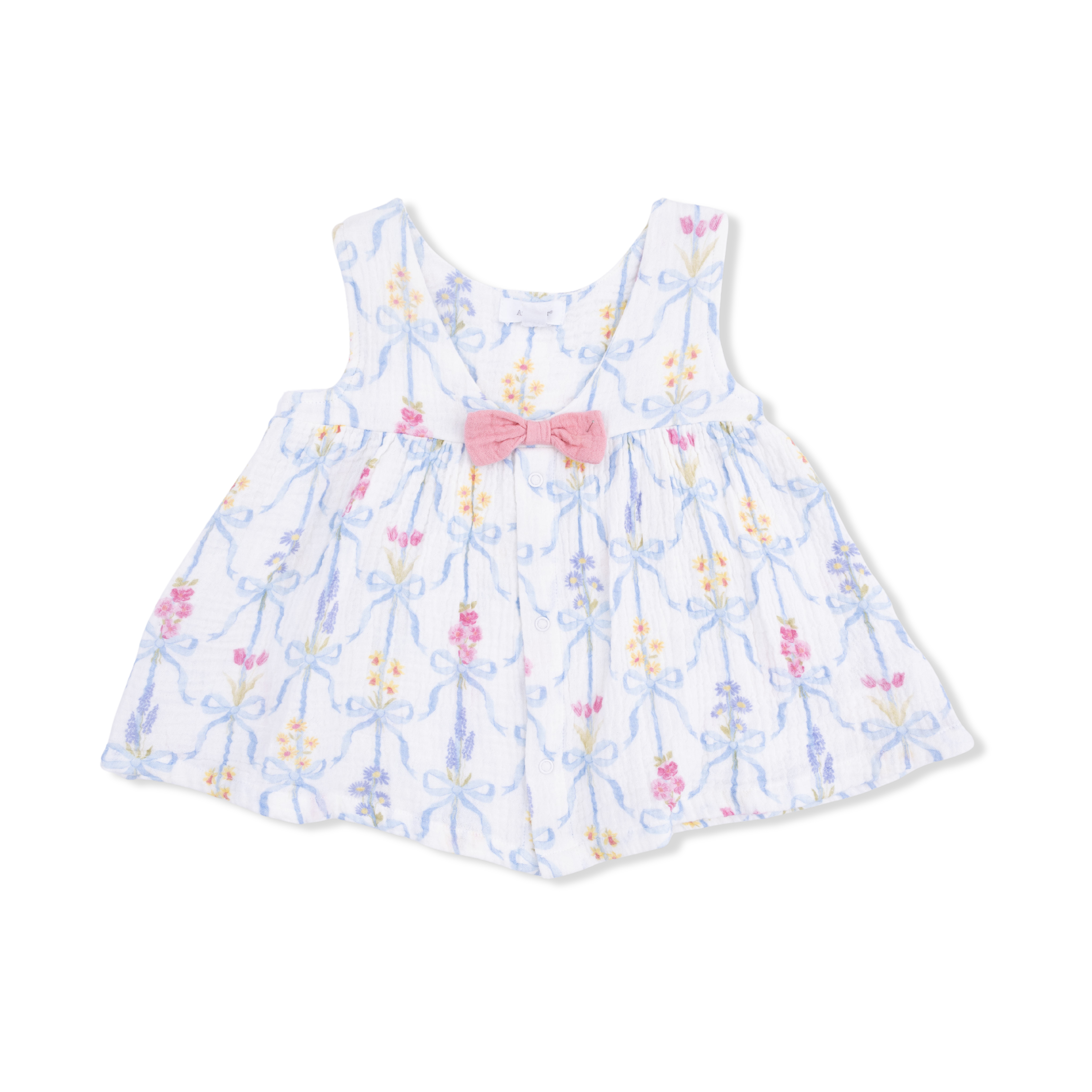 Ribbon Bouquets - Dress With Bow And Bloomer With Large Bow Set