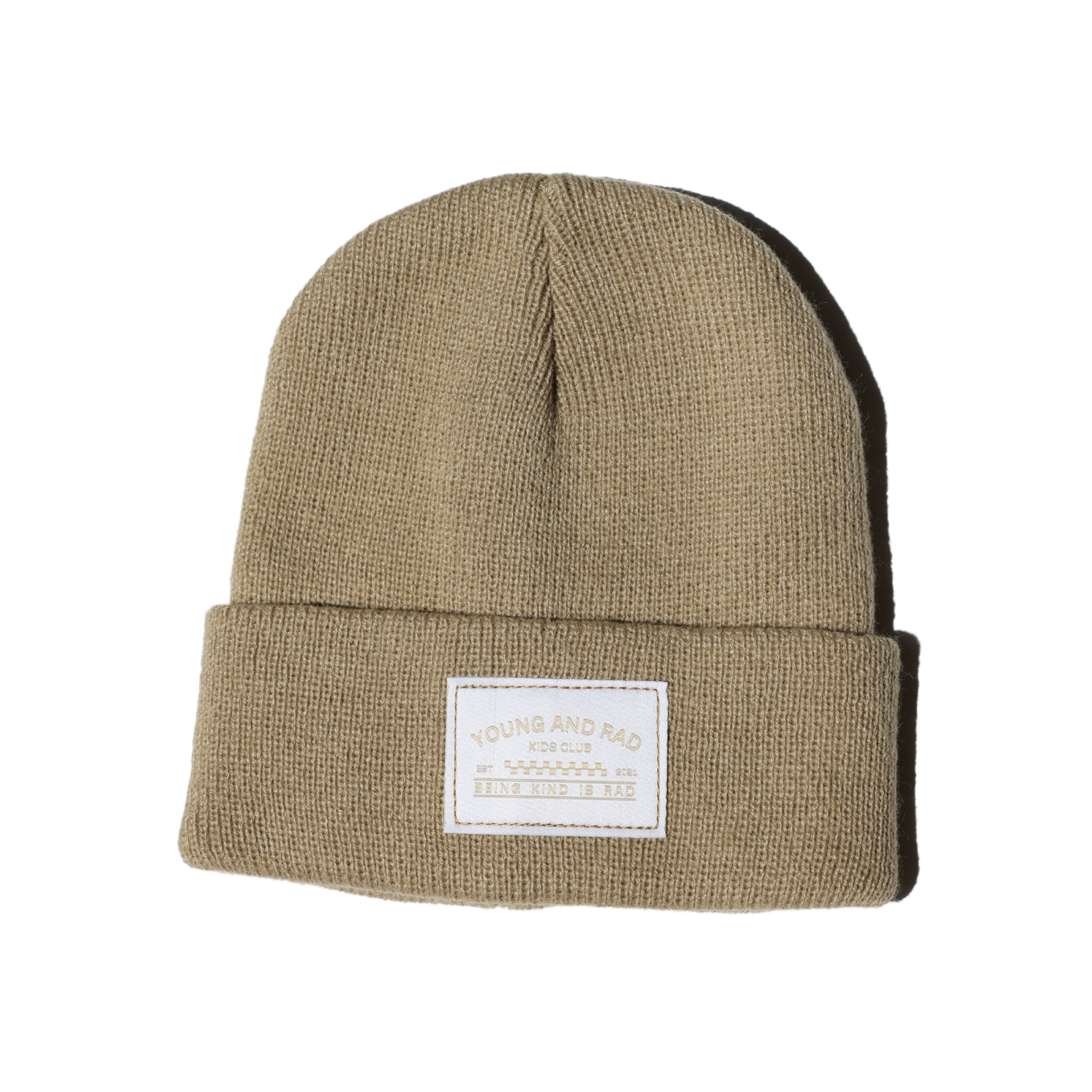 Young + Rad Classic Beanie // Beige