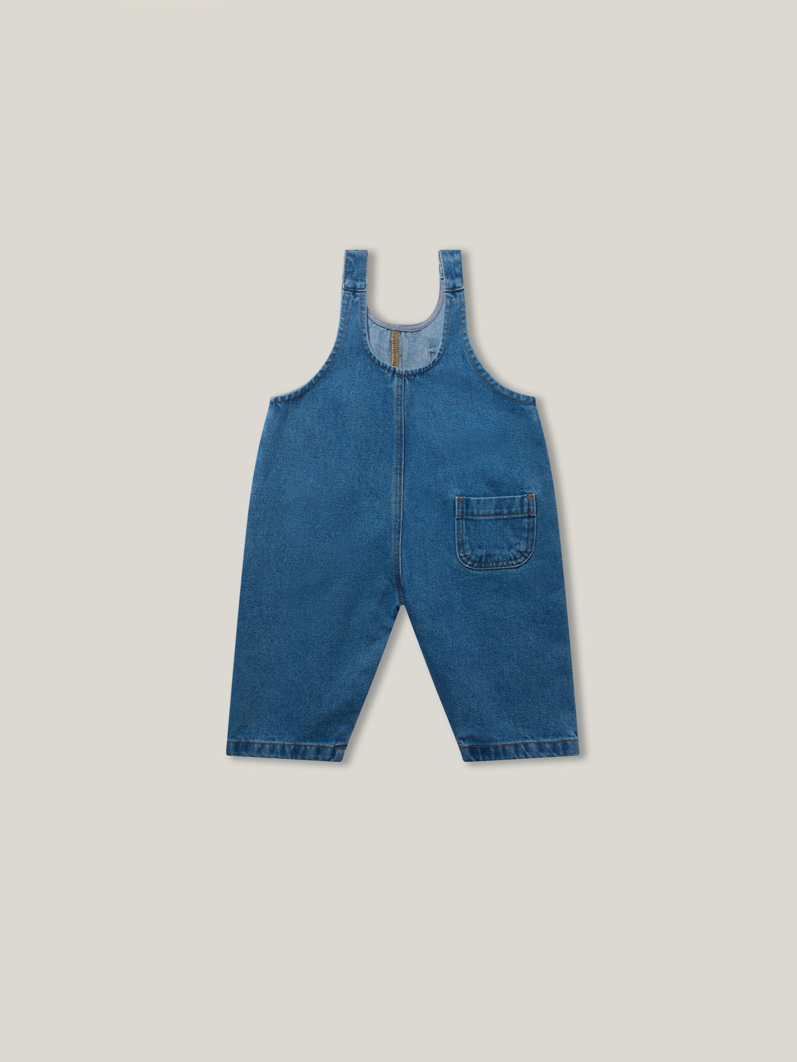 The Oversized Denim Dungaree