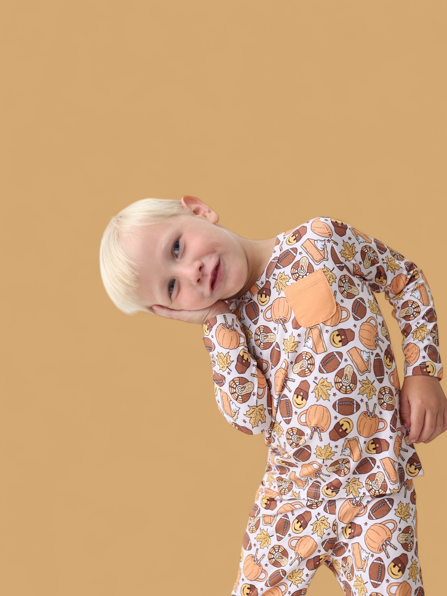 Turkey & Touchdowns Dream Pocket Tee