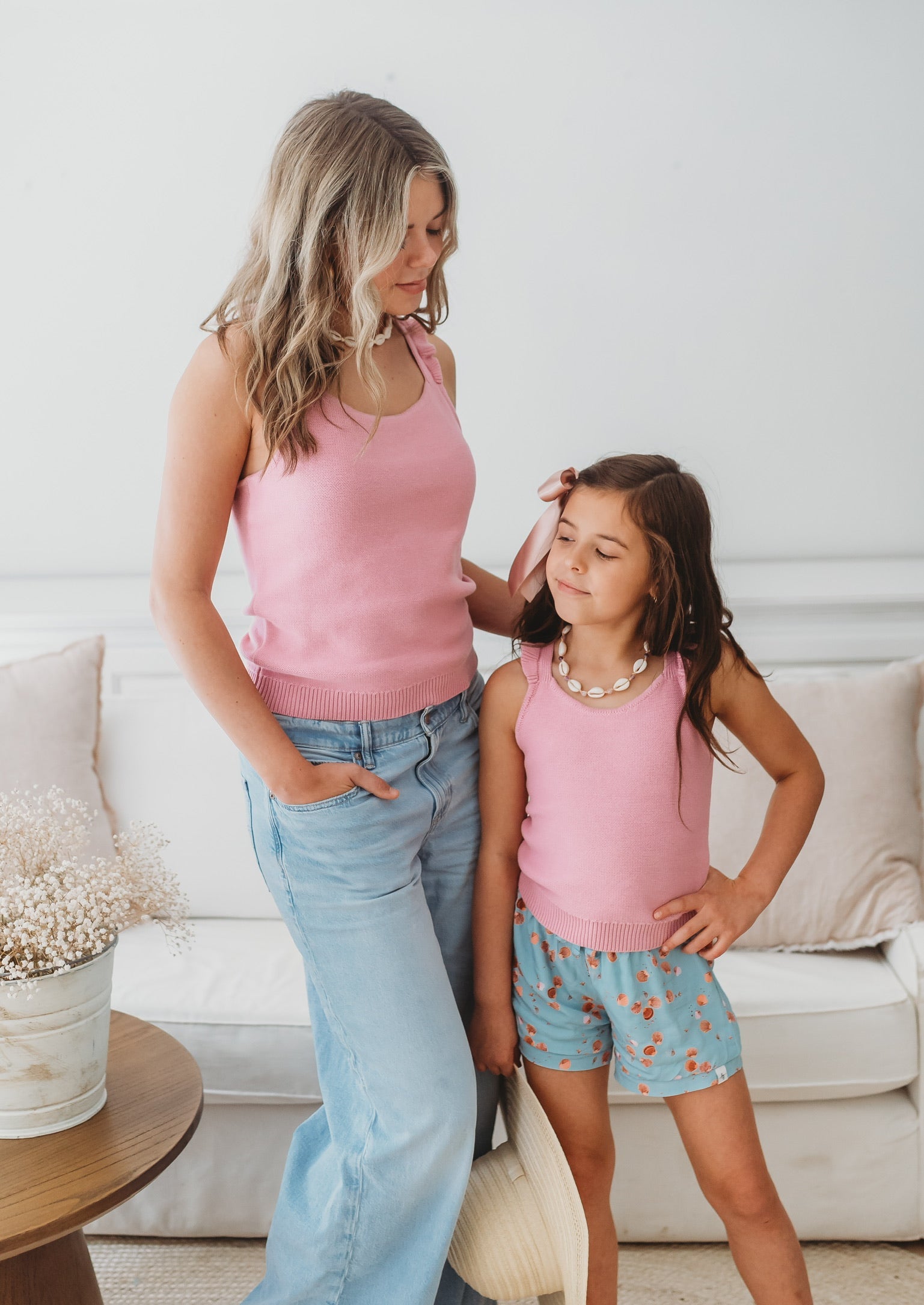 Women's Sunset Petal Knit Tank