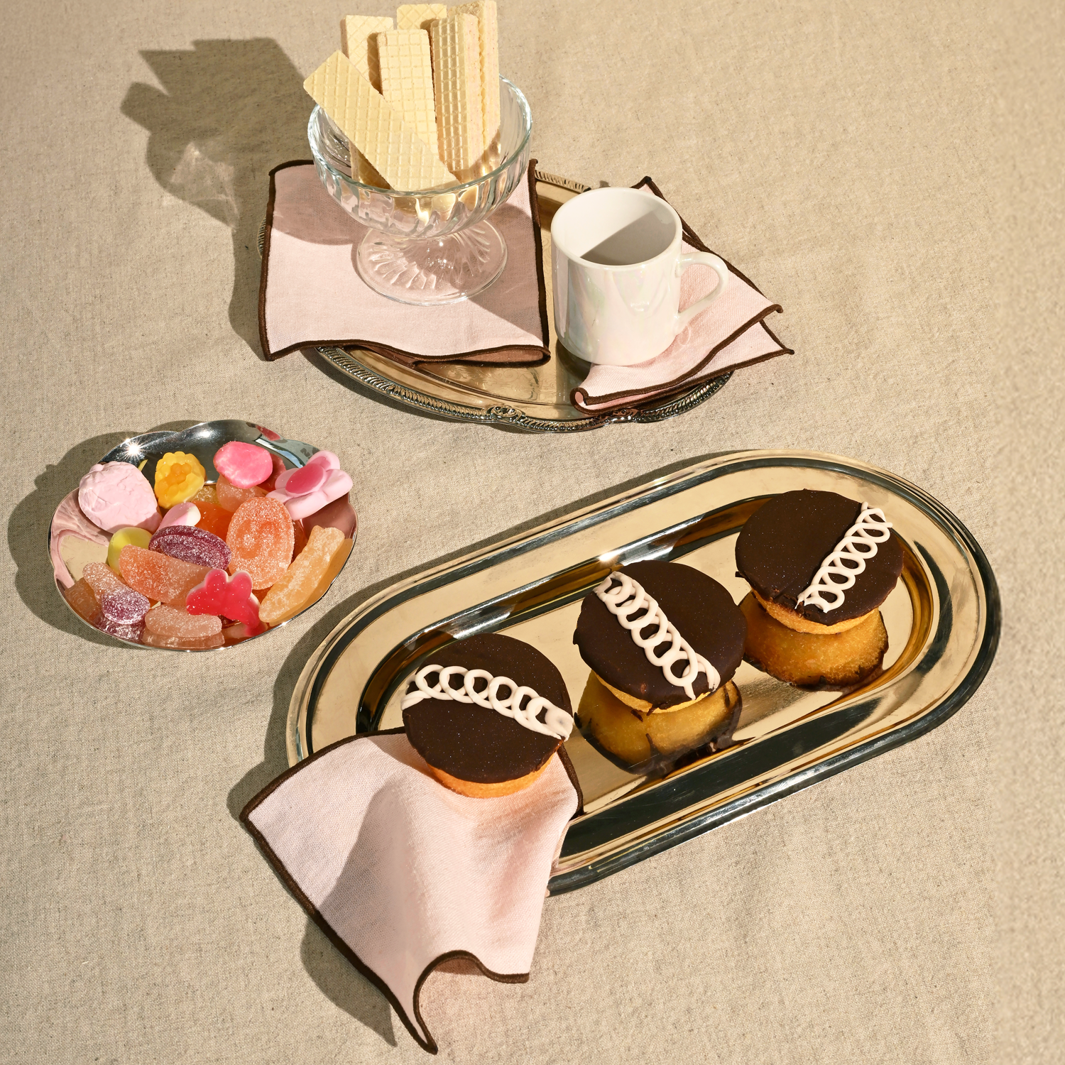 Neapolitan Cocktail Napkins | Set Of 4