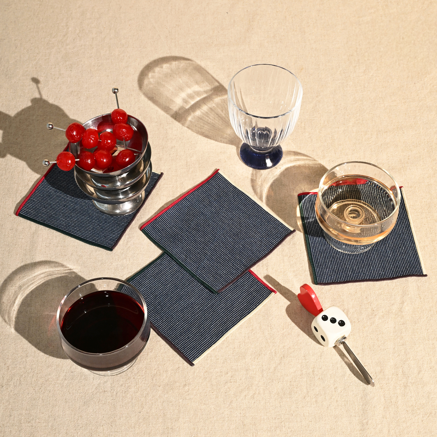 Moonstone Cocktail Napkins | Set Of 4