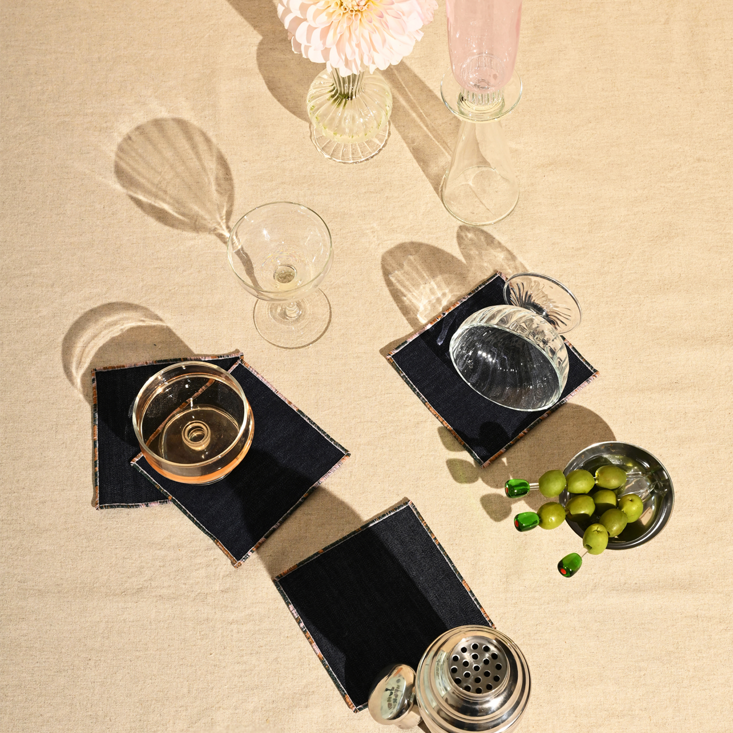 Chroma Cocktail Napkins | Set Of 4