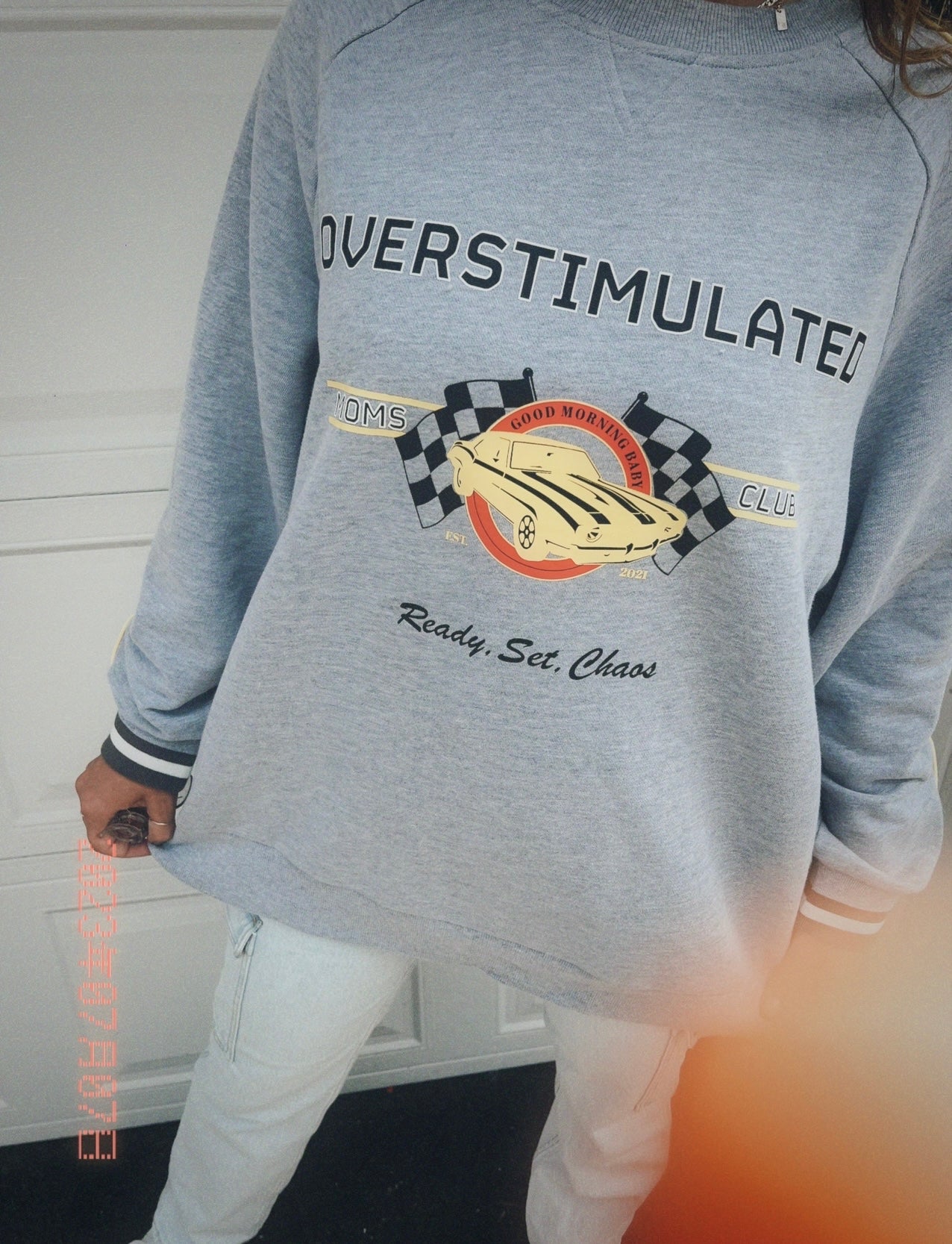 Overstimulated Moms Club Crewneck