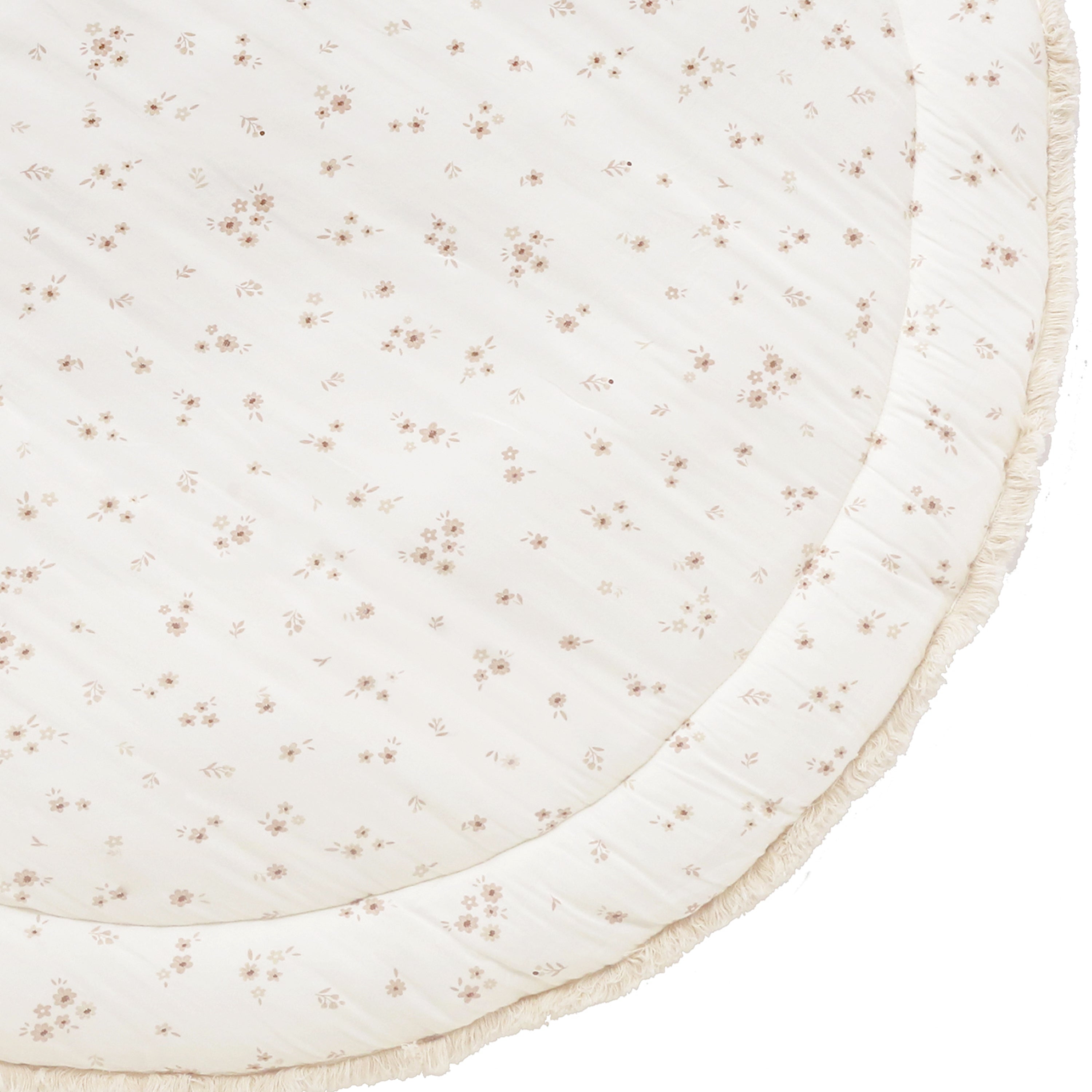 Organic Cotton Quilted Play Mat - Bloom