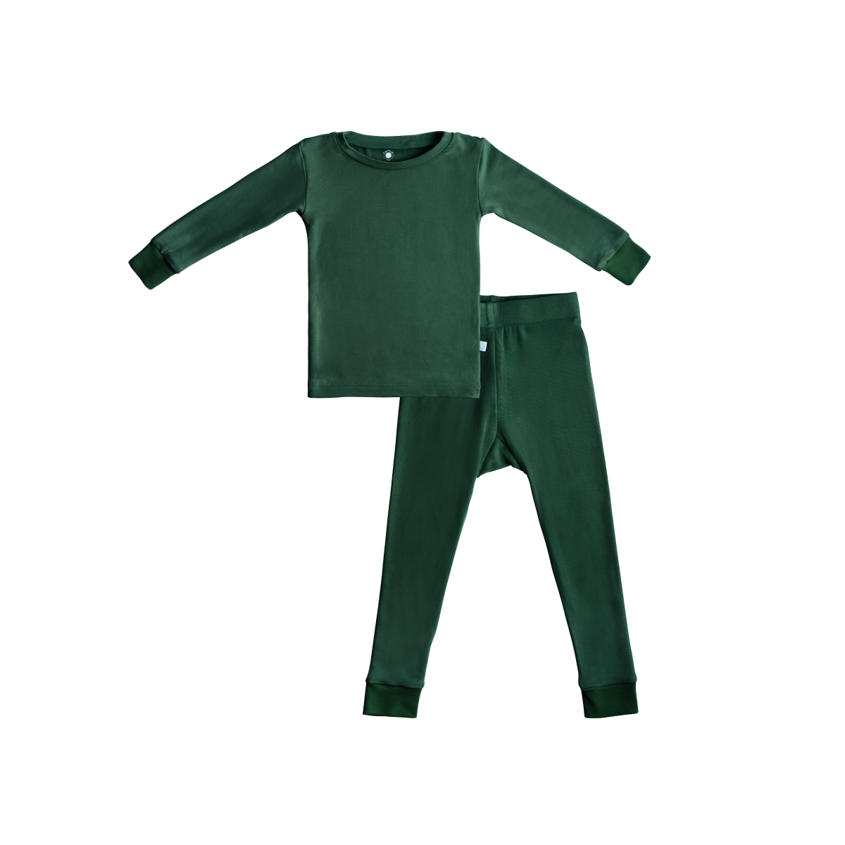 Toddler/kids Bamboo Pajamas - Forest Green