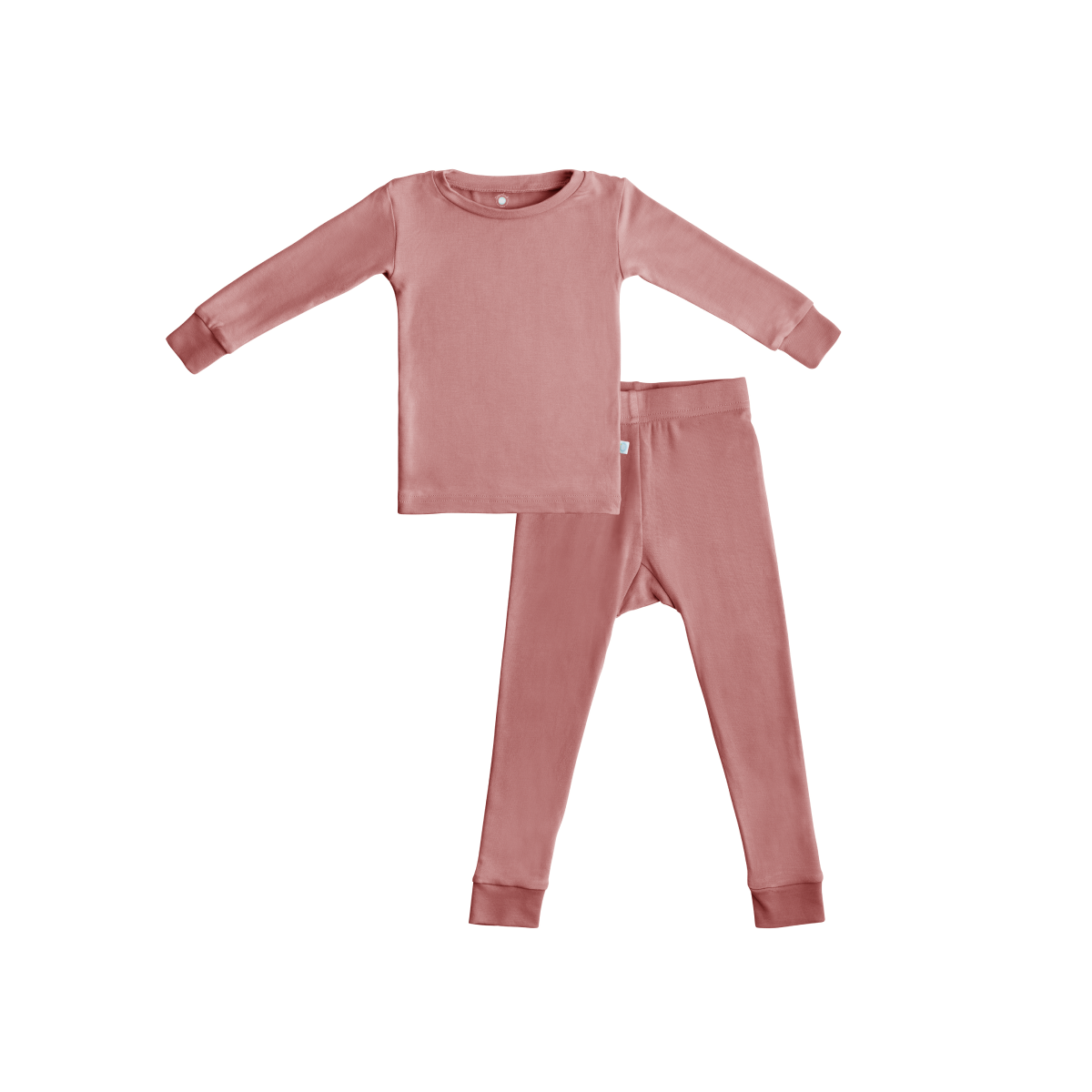 Toddler/kids Bamboo Pajamas - Dusty Rose