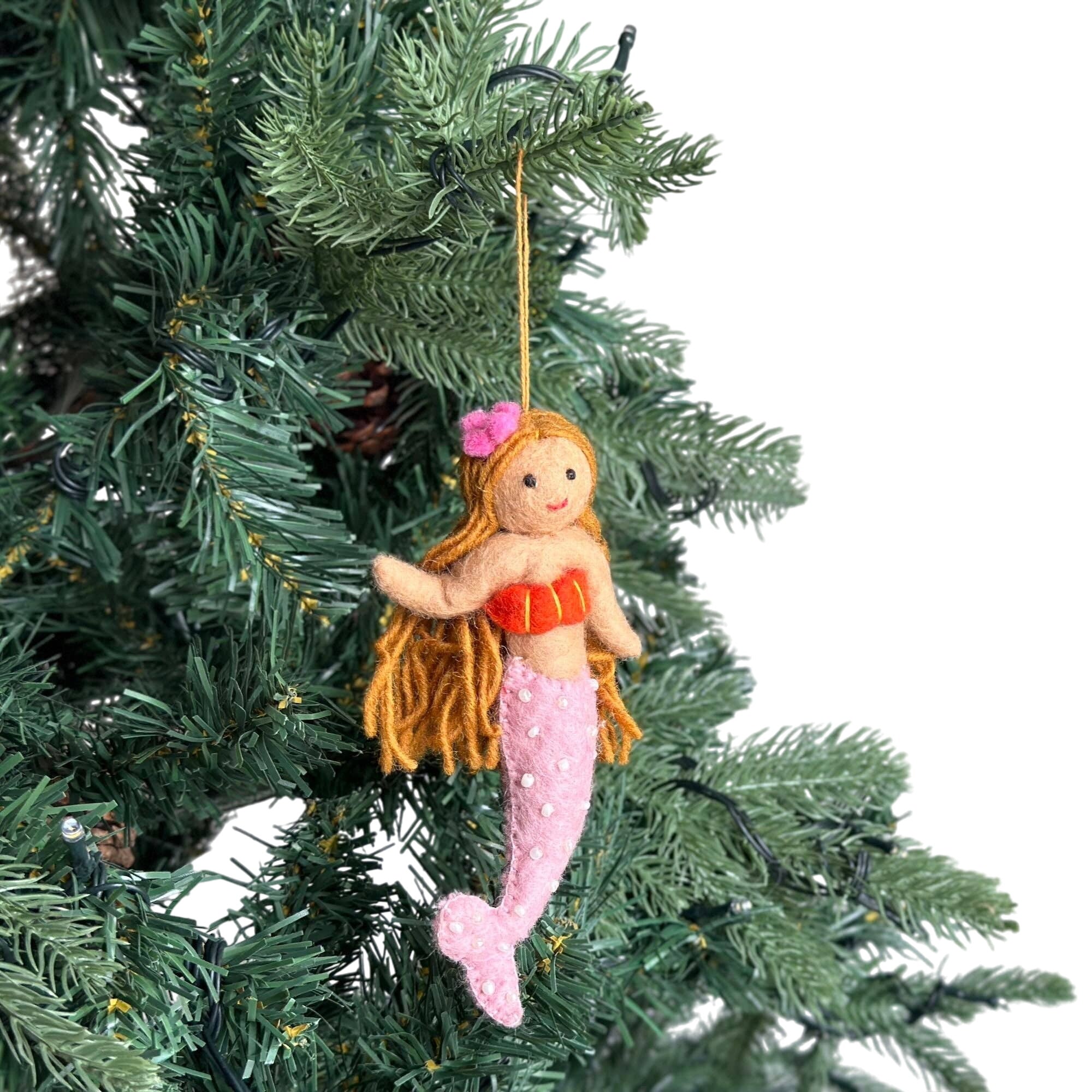 Felt Ornament - Assorted Mermaid