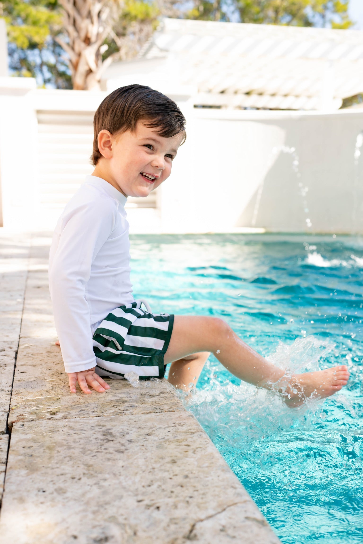 White Unisex Rashguard