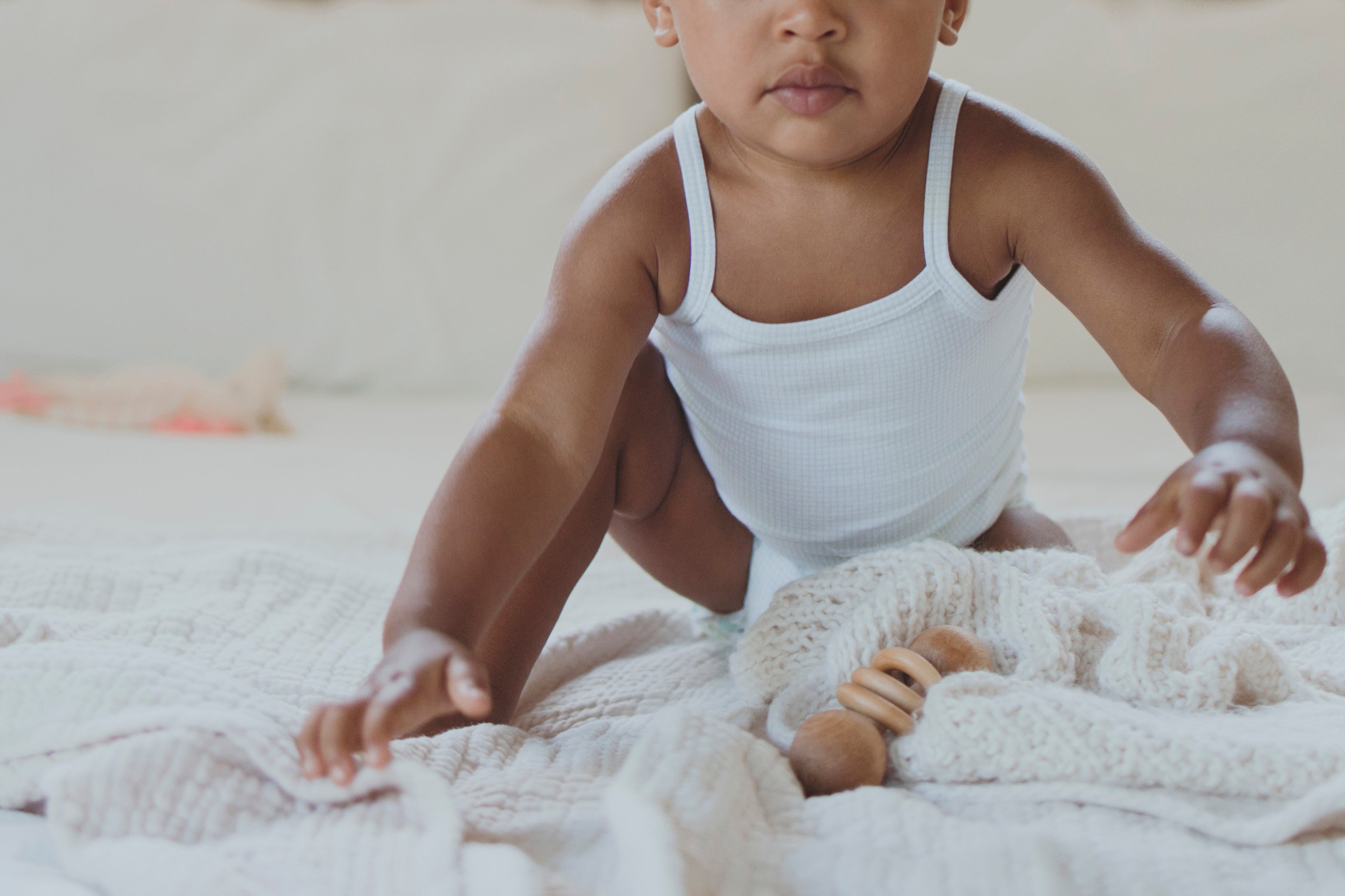 Baby Boy Sleeveless 4pc Onesie Set