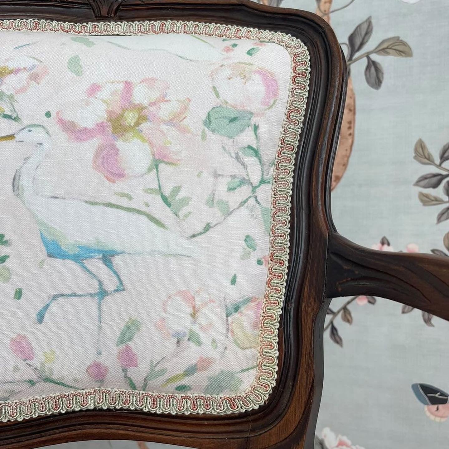 Egrets For Hadley In Blush- Fabric