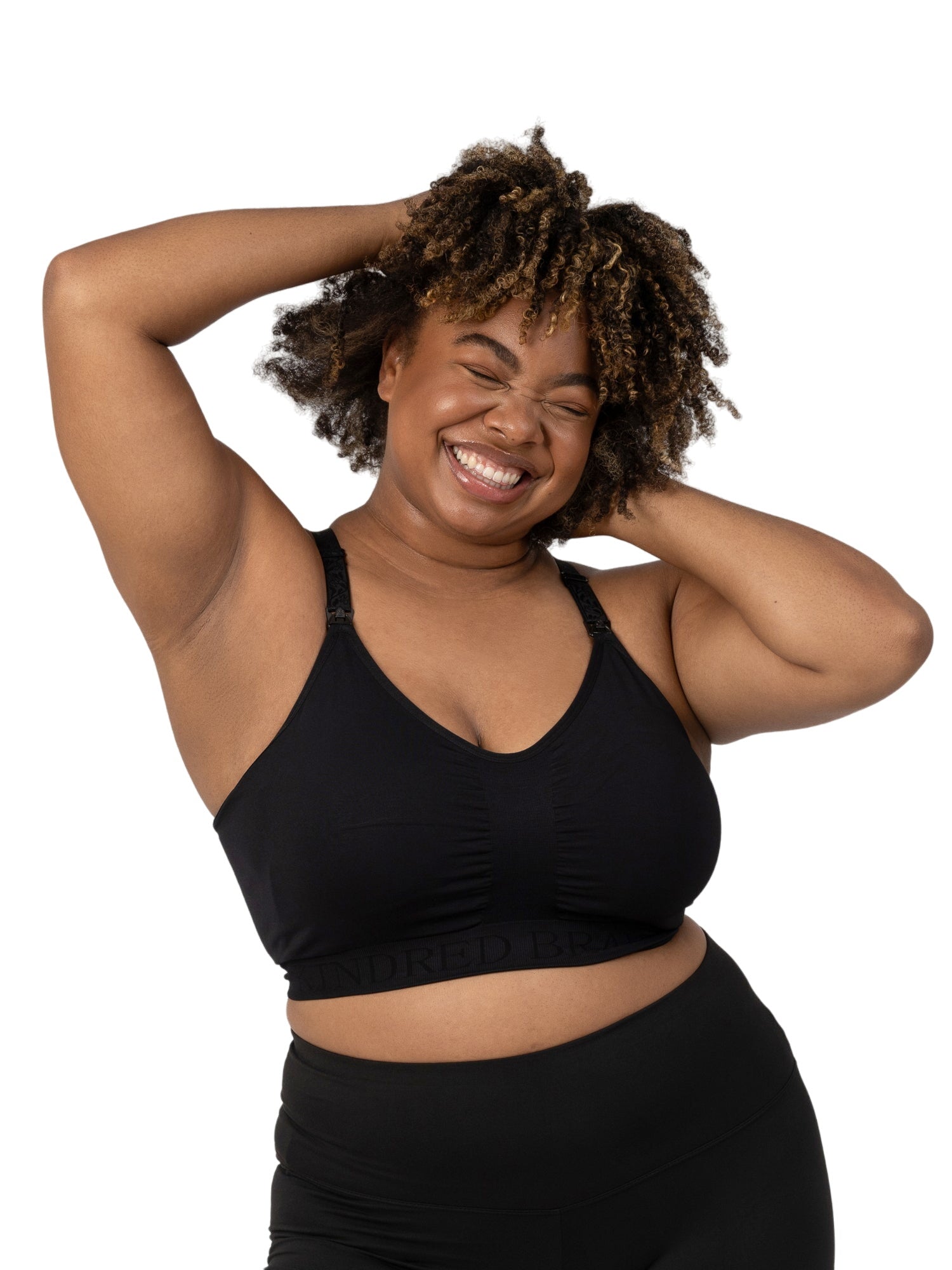 Sublime® Nursing Sports Bra | Black