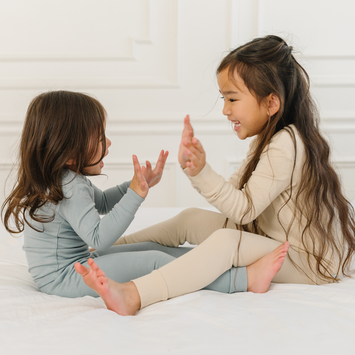 Toddler/kids Bamboo Pajamas - Slate