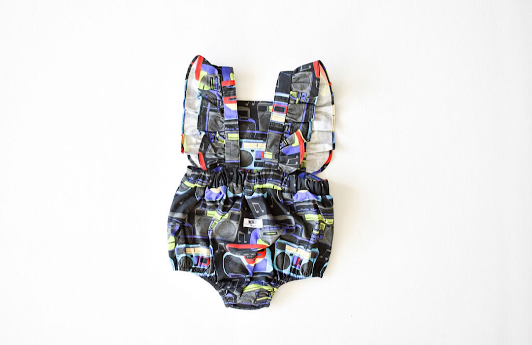 Bubble Romper In Boombox